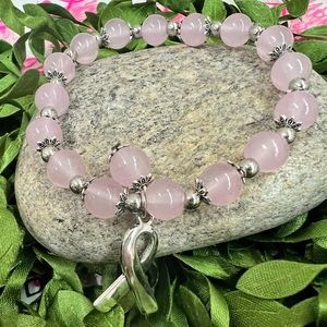 10 for $40 Pink Breast Cancer Bracelets to Benefit The Breast Health Center🩷